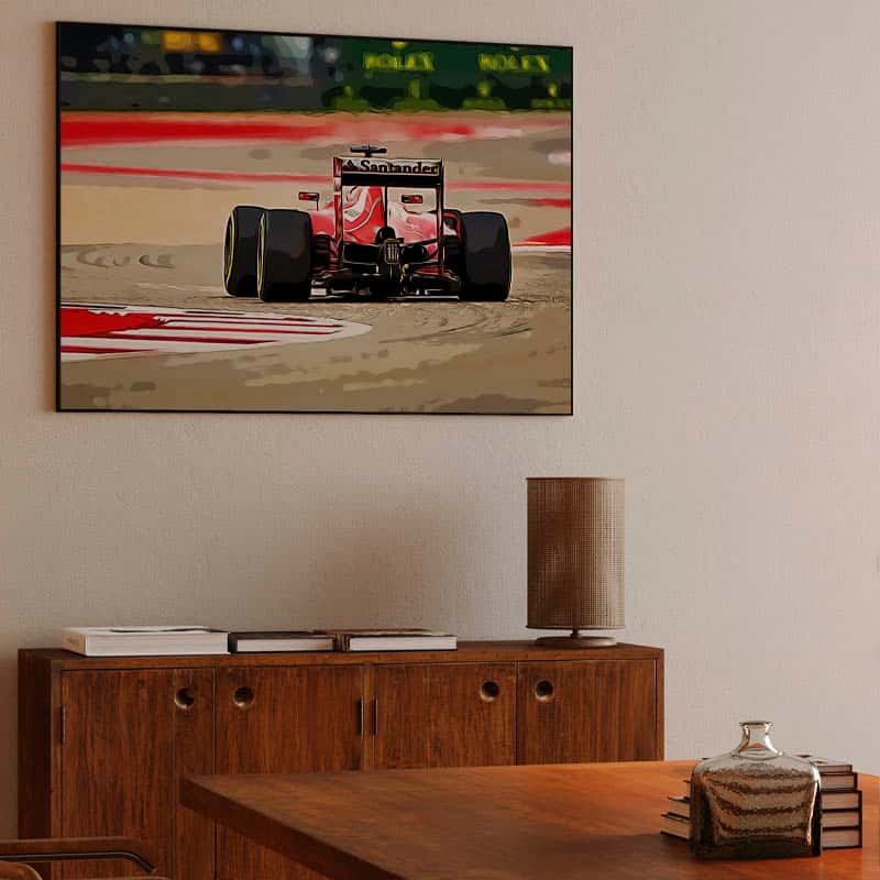 Ferrari F1 car thumbnail 3