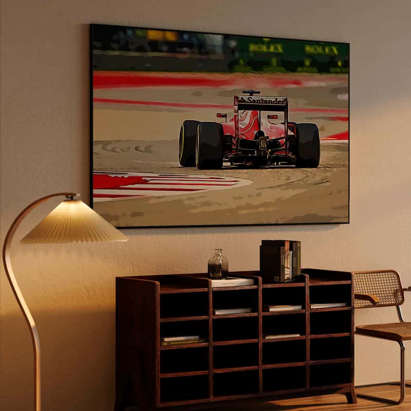 Ferrari F1 car thumbnail 4