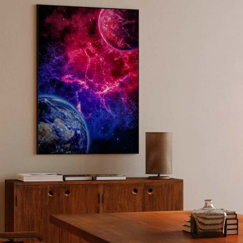 Red and Blue Planets thumbnail 3
