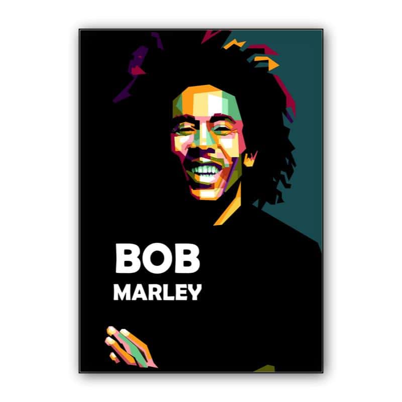 Bob Marley in pop art amazing thumbnail 1