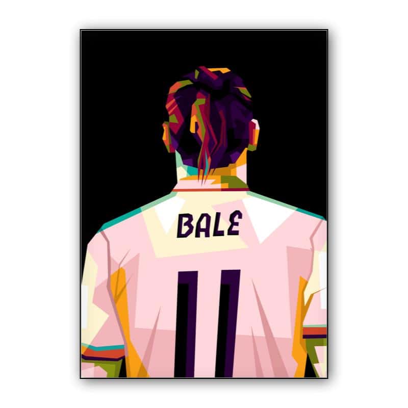 Gareth Bale in trend pop art thumbnail 1