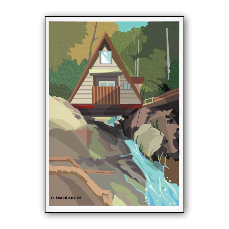 My childhood cabin in the woods thumbnail 1