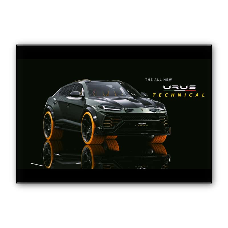 Lamborghini Urus Technical Design ( black frame ) thumbnail 1