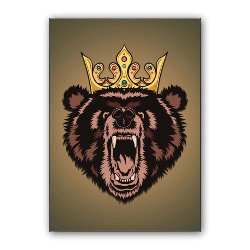 Angry Bear Canvas thumbnail 1