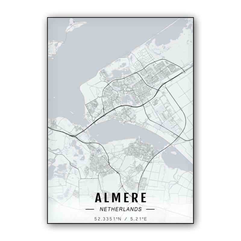 Almere map thumbnail 1