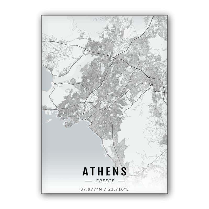 Athens map thumbnail 1