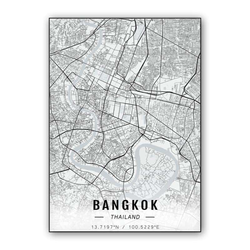 Bangkok map thumbnail 1