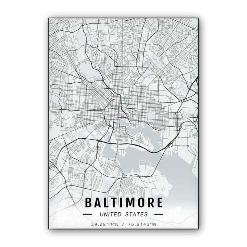 Baltimore map thumbnail 1