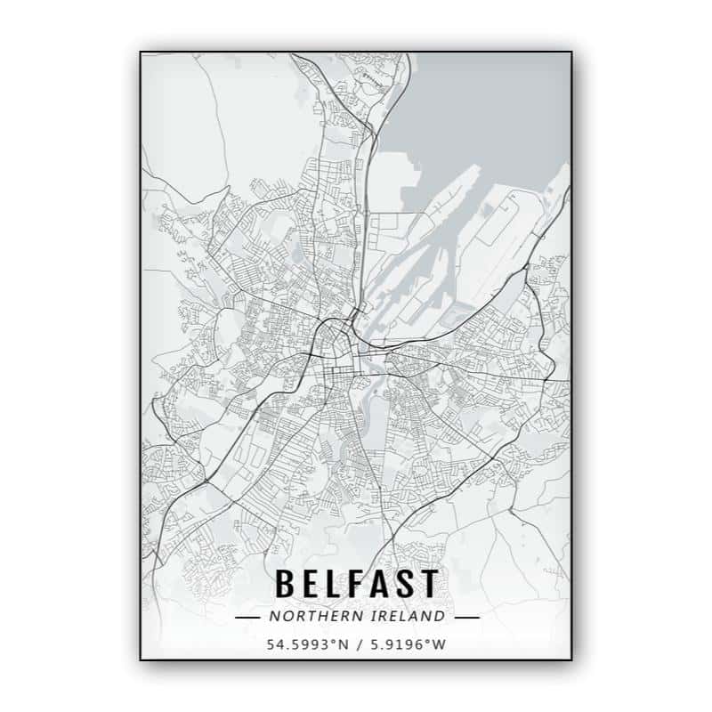 Belfast map thumbnail 1