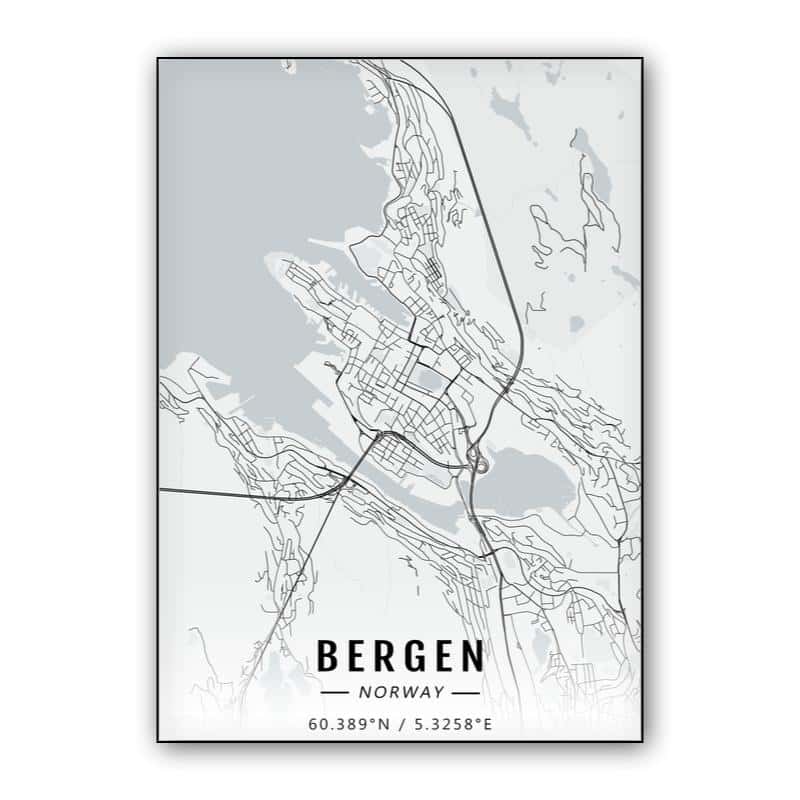 Bergen map thumbnail 1