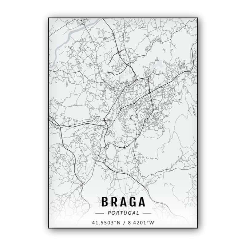 Braga map thumbnail 1
