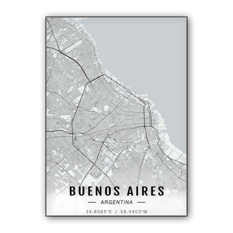 Buenos Aires map thumbnail 1