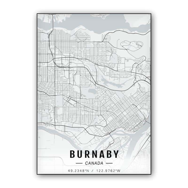 Burnaby map thumbnail 1
