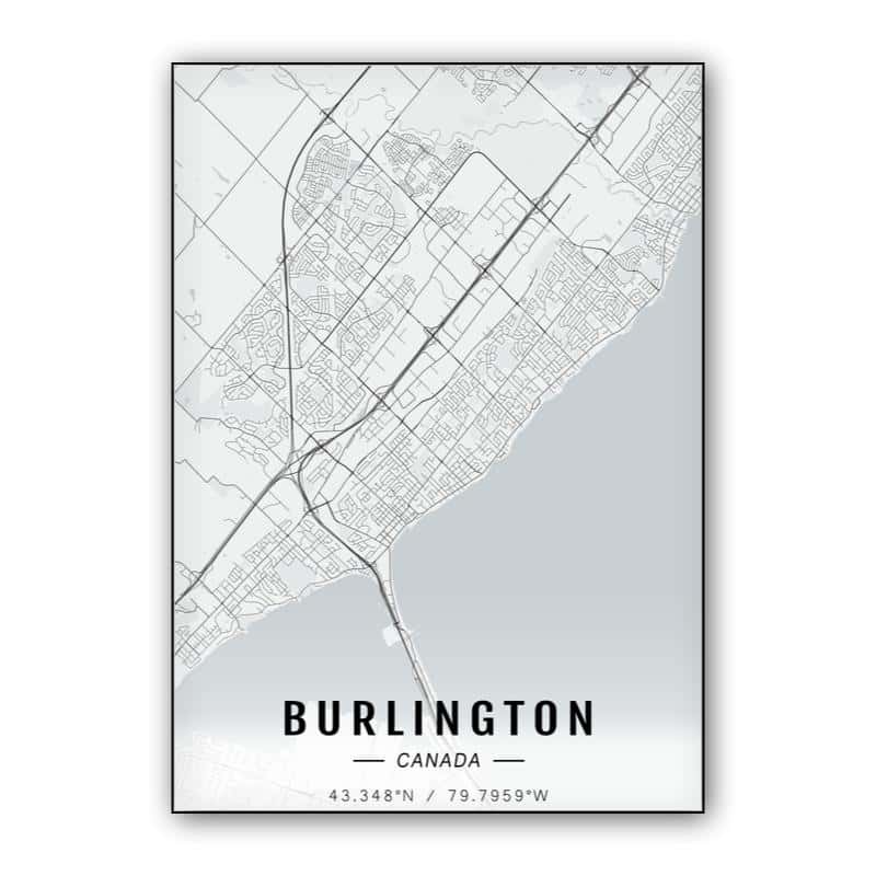 Burlington map thumbnail 1