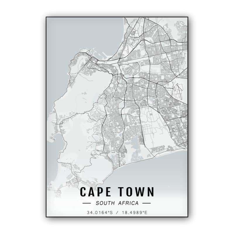 Cape Town map thumbnail 1