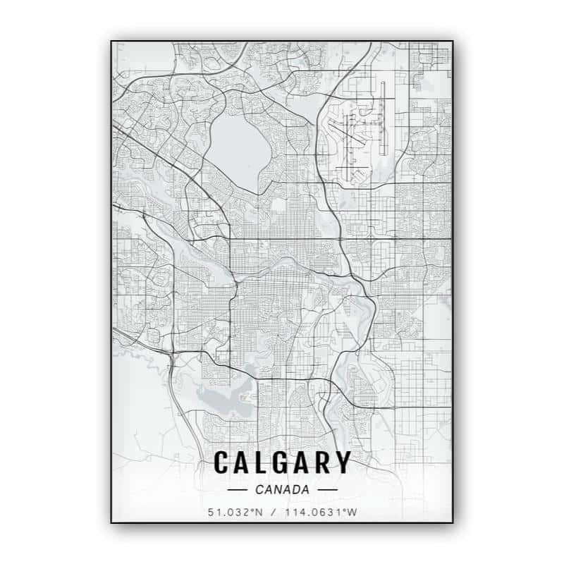 Calgary map thumbnail 1