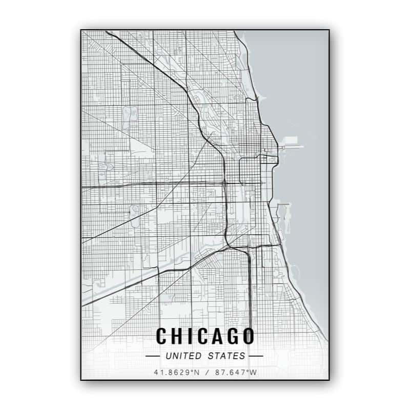 Chicago map thumbnail 1