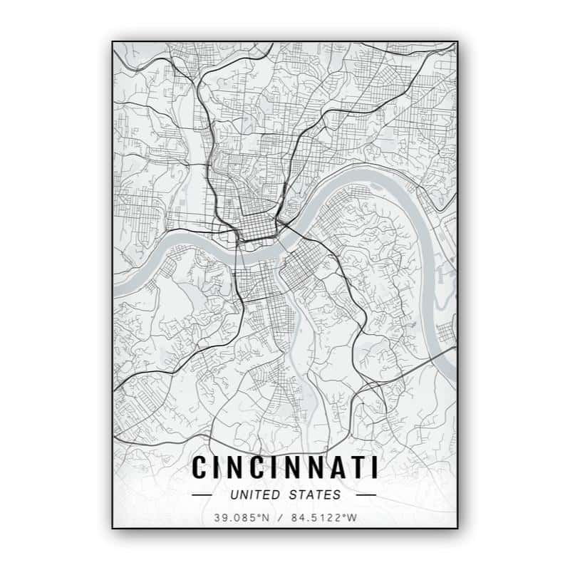 Cincinnati map thumbnail 1