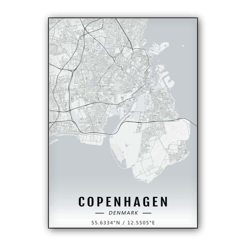 Copenhagen map thumbnail 1