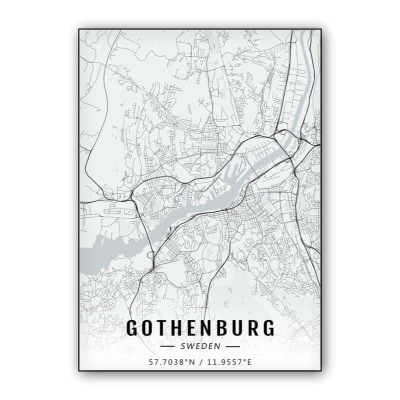 Gothenburg map thumbnail 1