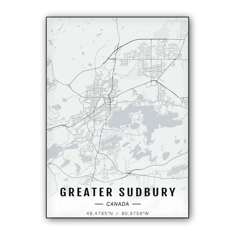 Greater Sudbury map thumbnail 1