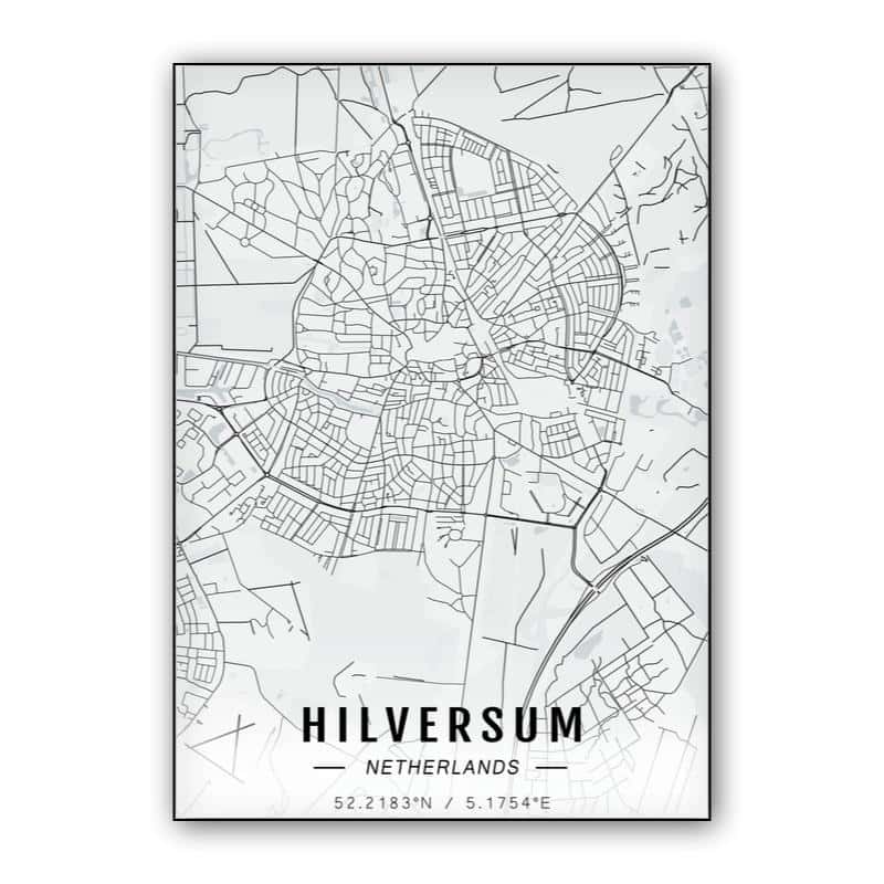 Hilversum map thumbnail 1