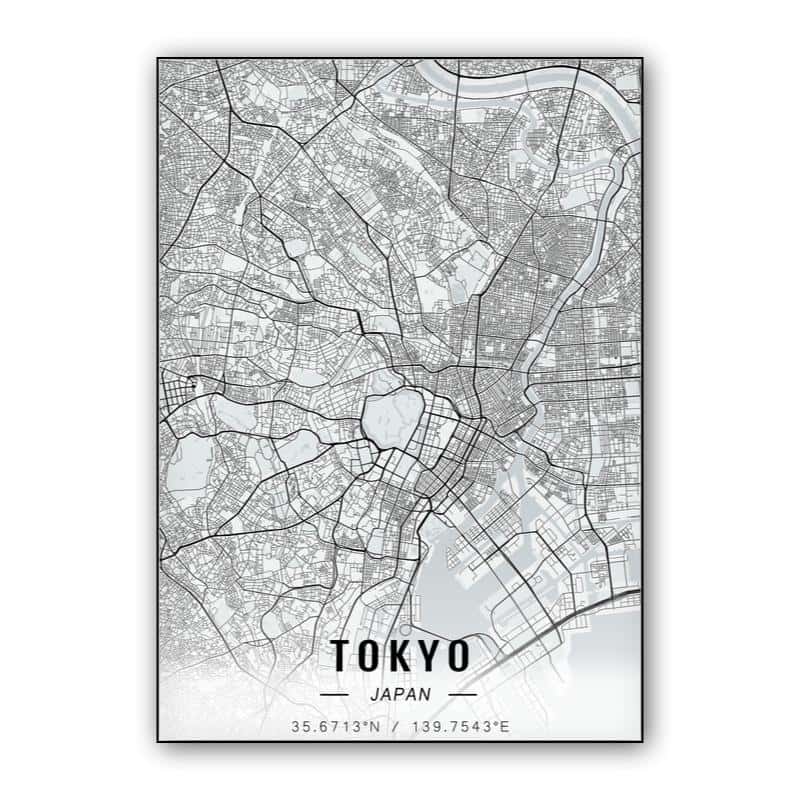 Tokyo map thumbnail 1