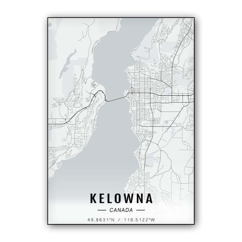 Kelowna map thumbnail 1