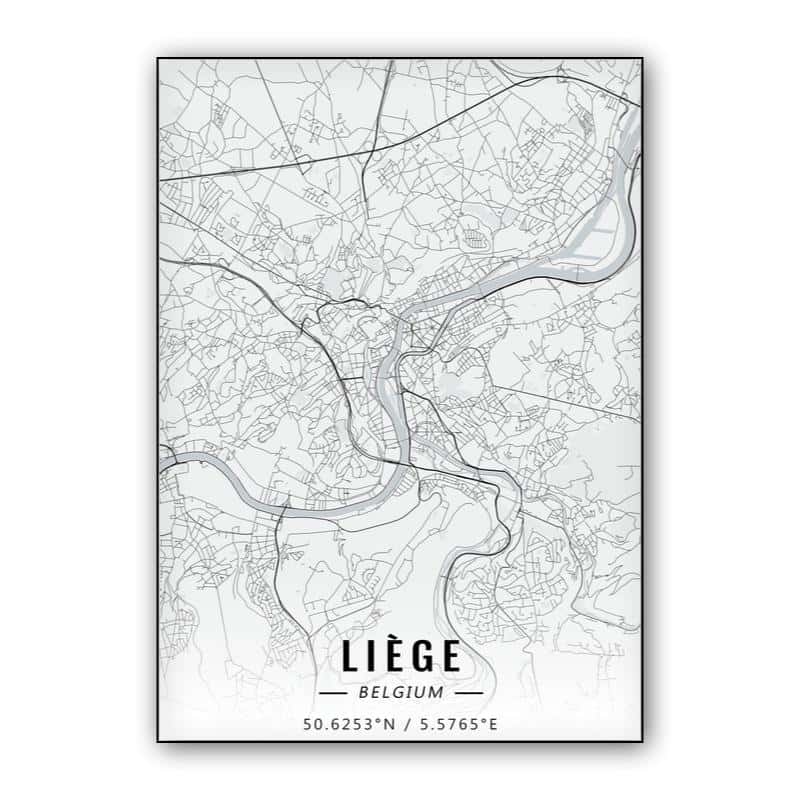 Liège map thumbnail 1