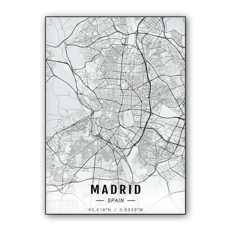 Madrid map thumbnail 1