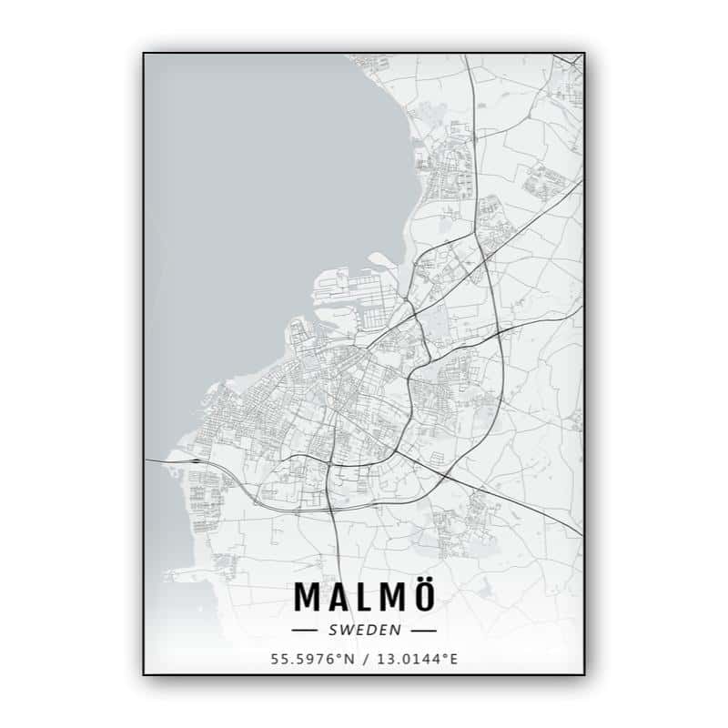 Malmö map thumbnail 1