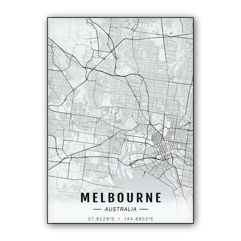 Melbourne map thumbnail 1