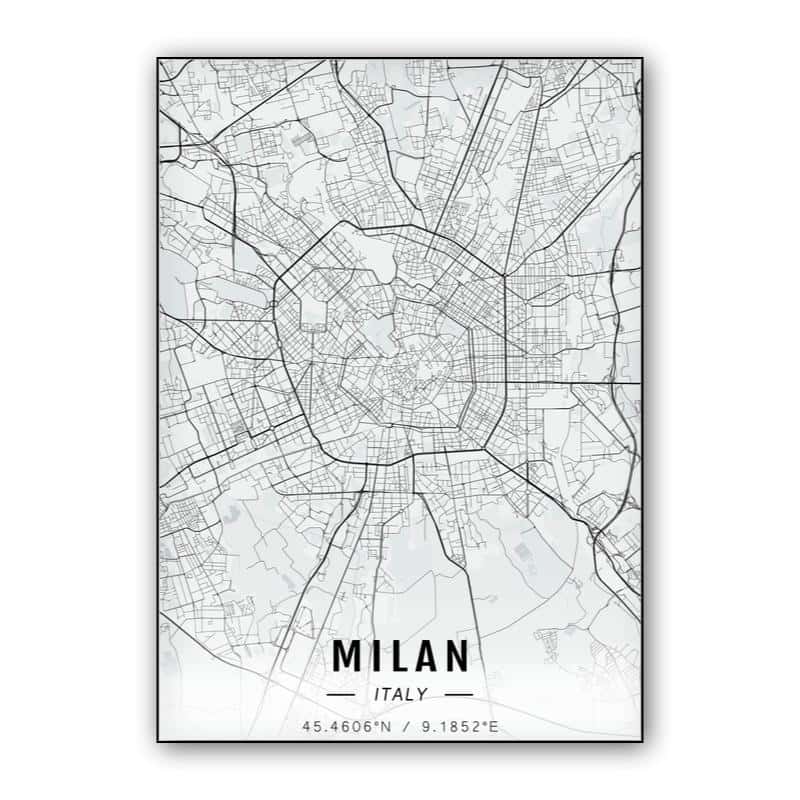 Milan map thumbnail 1