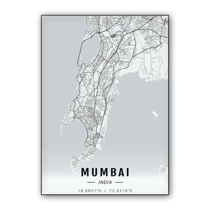 Mumbai map thumbnail 1