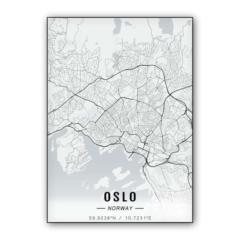 Oslo map thumbnail 1
