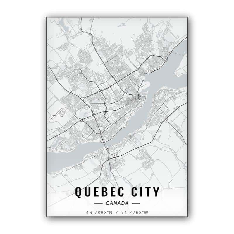 Quebec City map thumbnail 1