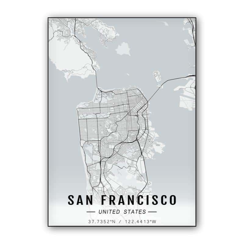 San Francisco map thumbnail 1