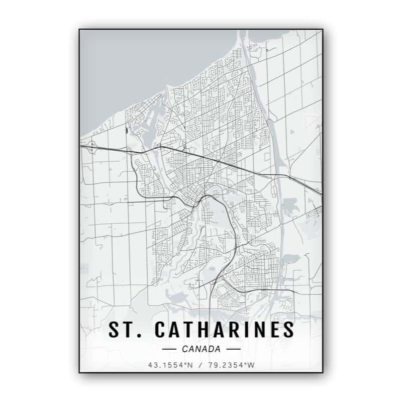 St. Catharines map thumbnail 1