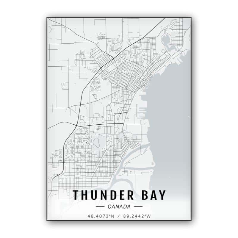 Thunder Bay map thumbnail 1