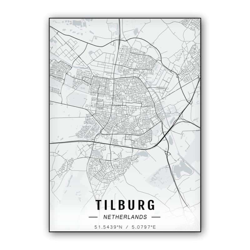 Tilburg map thumbnail 1