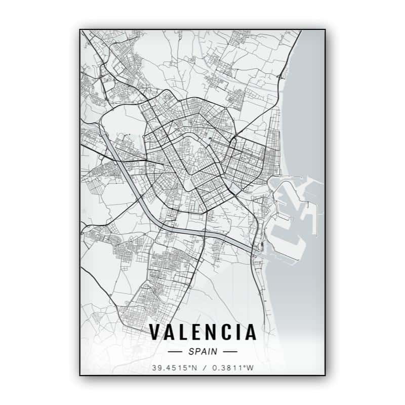 Valencia map thumbnail 1