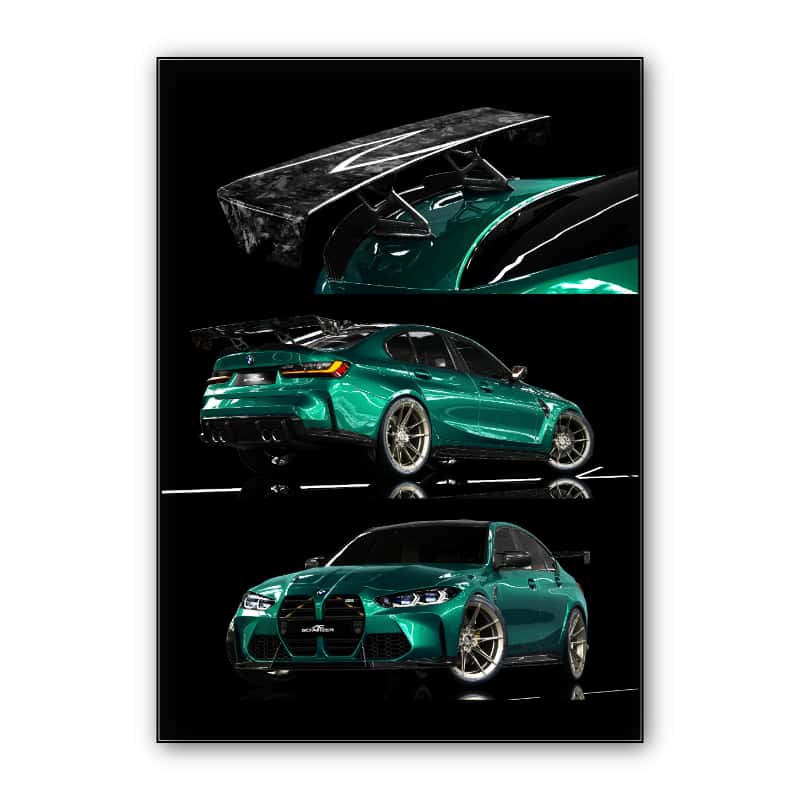 BMW M3 G80 Competition AC Custom ( Potrait 3 ) thumbnail 1
