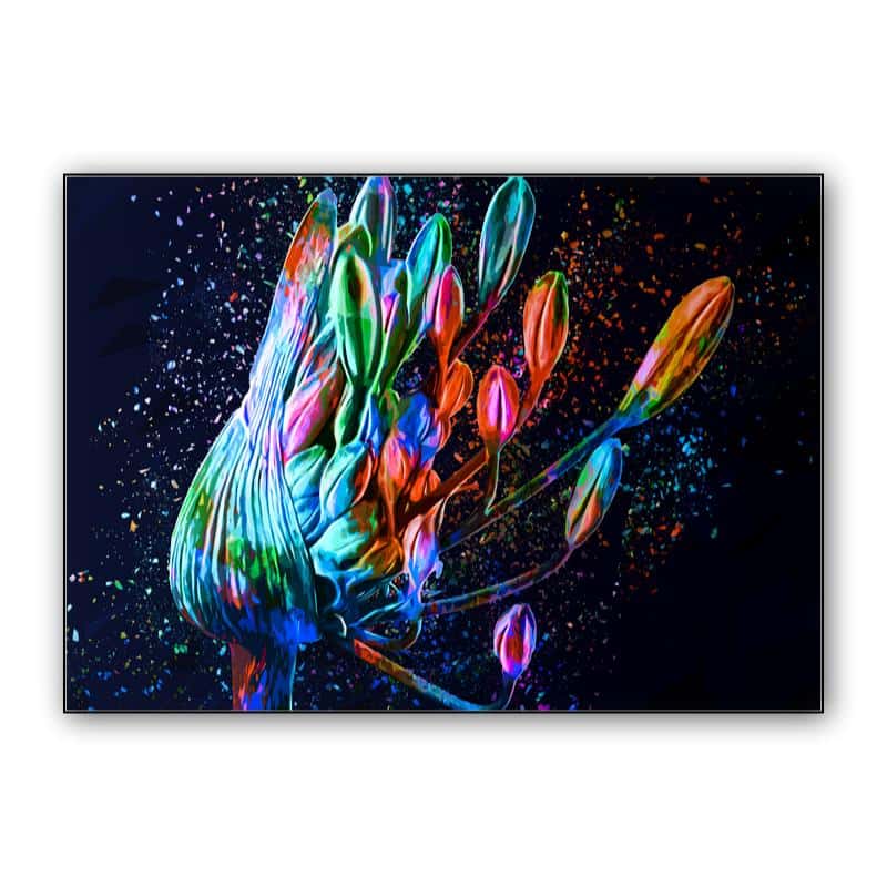 Colored Flower thumbnail 1