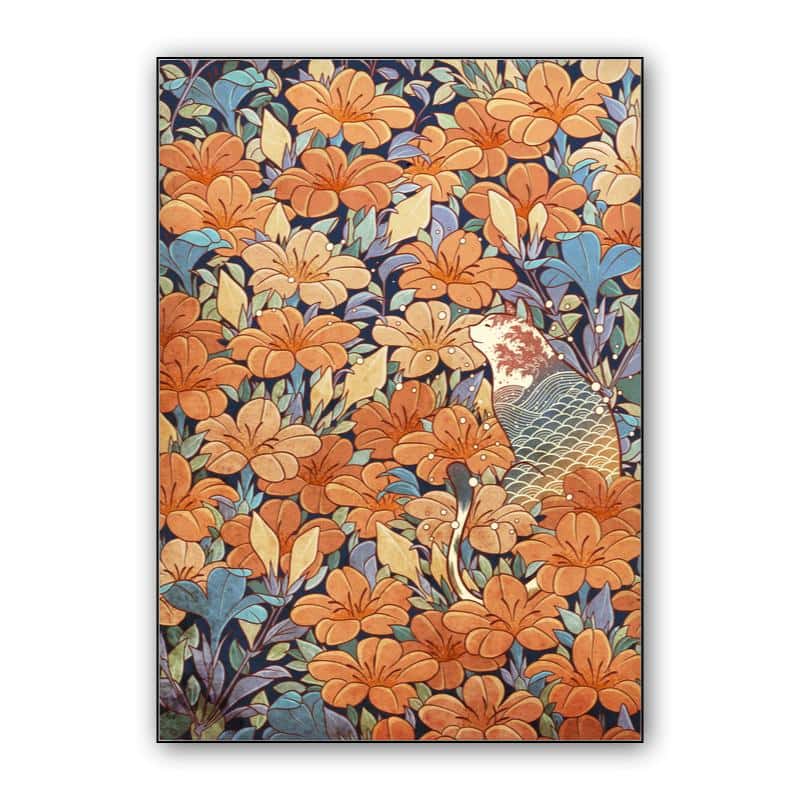 Neko and flowers thumbnail 1