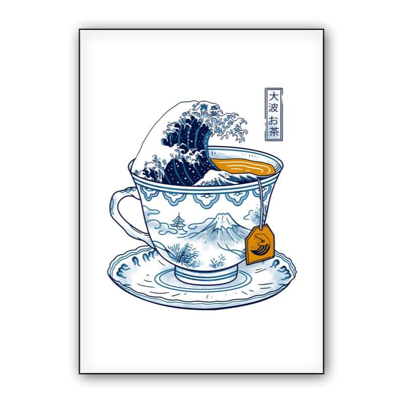 The great Kanagawa Tea thumbnail 1