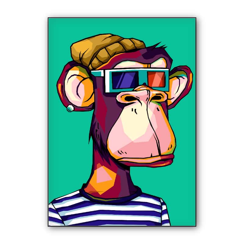 Bored Apes monkey nft thumbnail 1