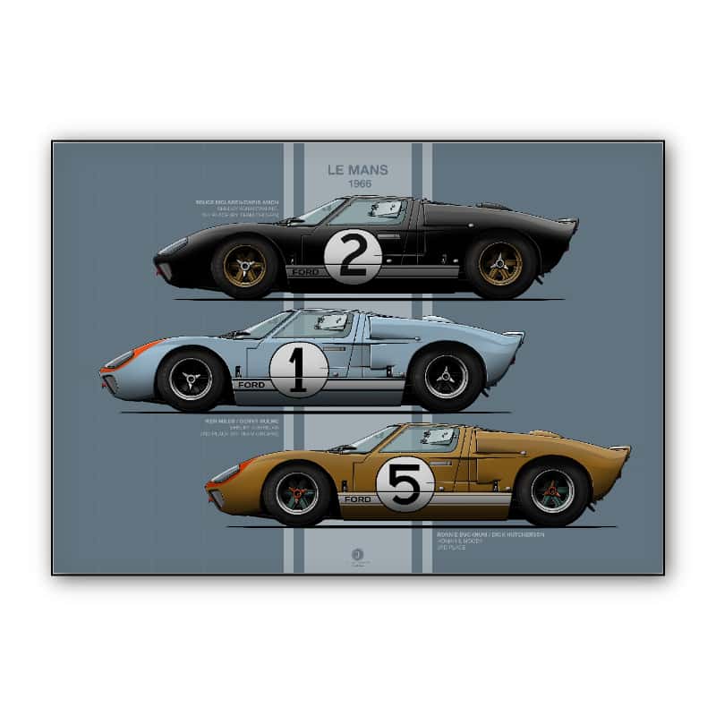 Le Mans 1966 Ford GT40 thumbnail 1