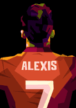 Alexis sanchez in Wpap art thumbnail 5