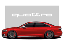Audi S8 car Canvas thumbnail 5