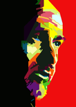 Peter Gabriel Pop Art WPAP Canvas Print thumbnail 5